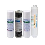 Komplet wkładów RO5 SUPREME  QC/PREMIUM do Odwróconej Osmozy SUPREME QC i PREMIUM