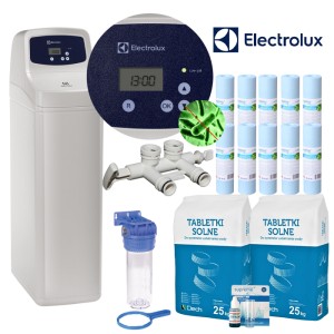ELECTROLUX17L_ALL, ZMIĘKCZACZ WODY, UP-FLOW, BY-PASS, SUCHY ZBIORNIK, 5 LAT GWARANCJI.