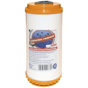 10" wkład z węglem łupin orzechów kokosowych typu Big Blue - FCCBHD10BB