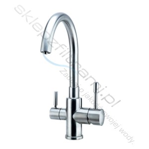 Trójdrożna bateria Blue Water ze stali nierdzewnej - Palmira Inox